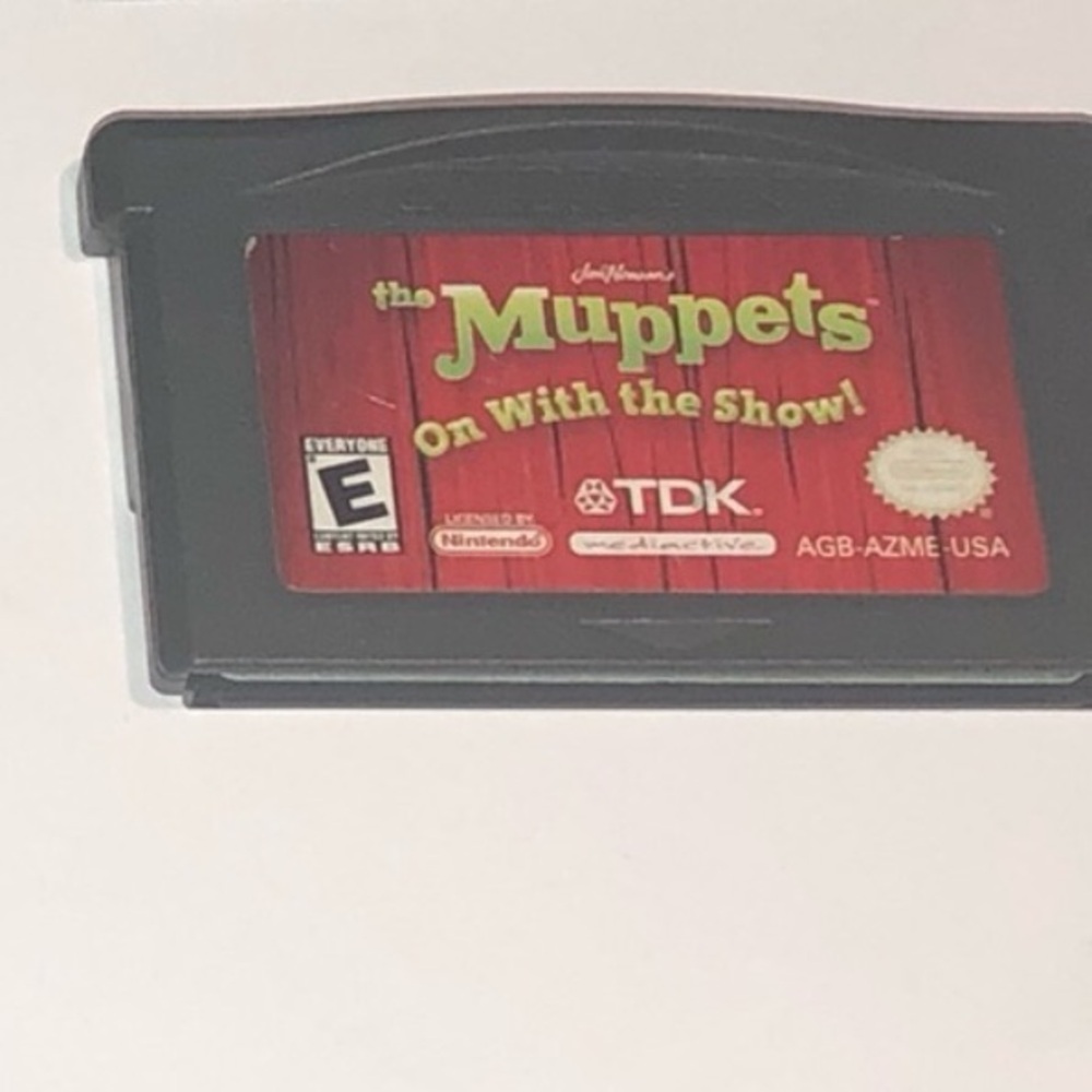 3/$40!The Muppets On With the Show Game Boy Advance Game